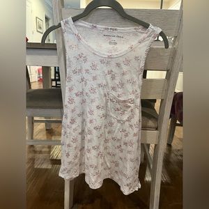 5/$10 American eagle floral tank size small